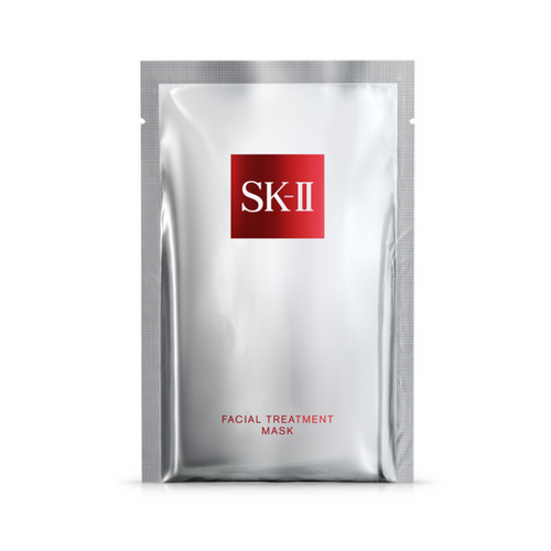 SK-II Facial Treatment Mask: Skin care sheet serum mask for dullness, dryness, and uneven skin tone