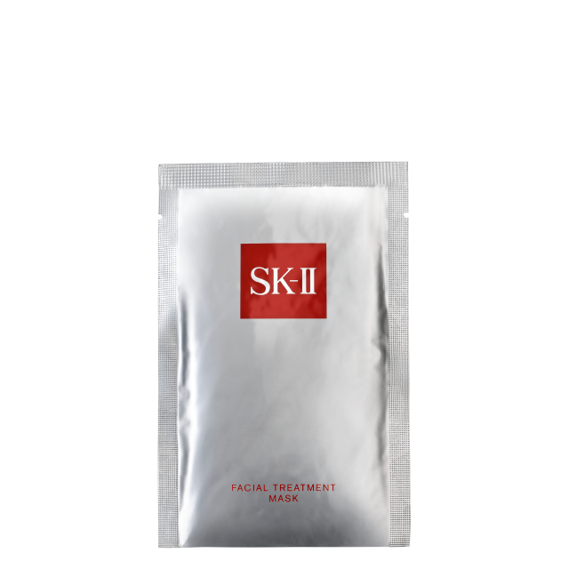 SK-II Facial Treatment Mask: Skin care sheet serum mask for dullness, dryness, and uneven skin tone