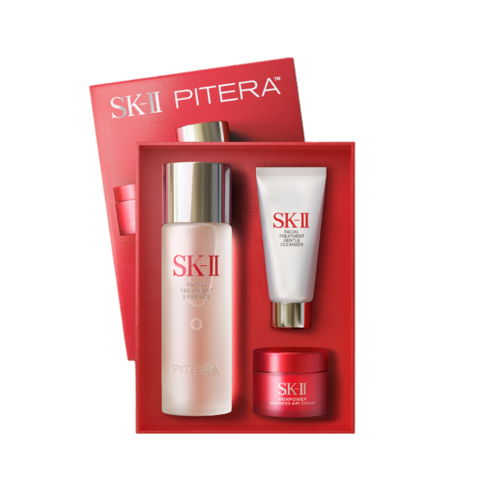 PITERA™ Power Kit is a dark spot and fine line reduction set which includes PITERA™ Youth Essentials Kit is a dark spot and fine line reduction set which includes Facial Treatment Cleanser, Facial Treatment Essence, and SKINPOWER Cream moisturizer